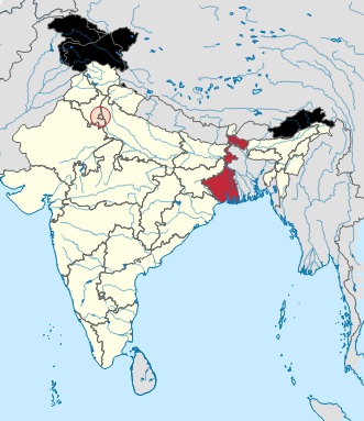 Darjeeling mappa